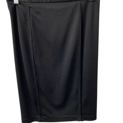 Laura Ashley Womens  Size 8 A-Line Skirt Black  