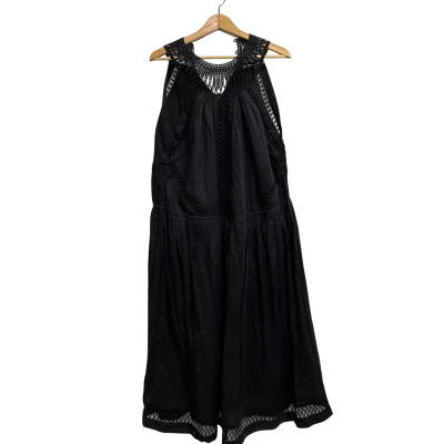 Zimmermann Women’s Size 0 Black Lacey Sleeveless Dress