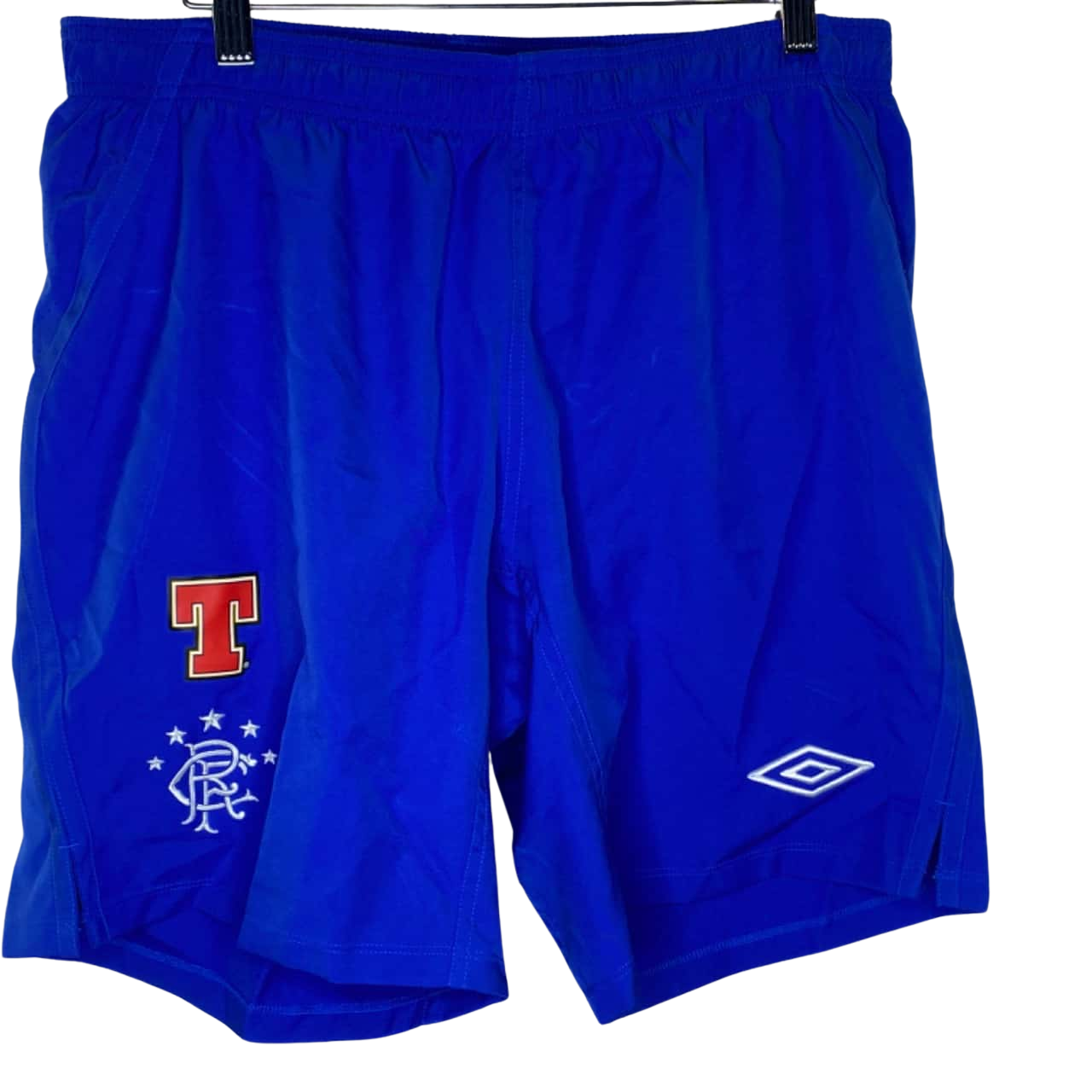 Umbro Mens Rangers Kit Shorts Size L Blue