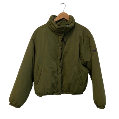 Cools Club Womens  Size 8 Parka /Jacket Green / Khaki 
