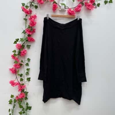 Cazinc the Label Womens Off The Shoulder Mini Dress Size XS Black  