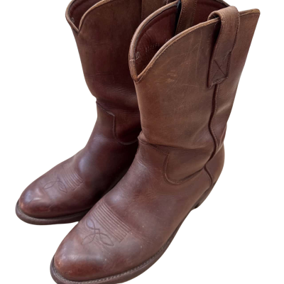 Harold Boots Brown Mens Cowboy Boots Size 10