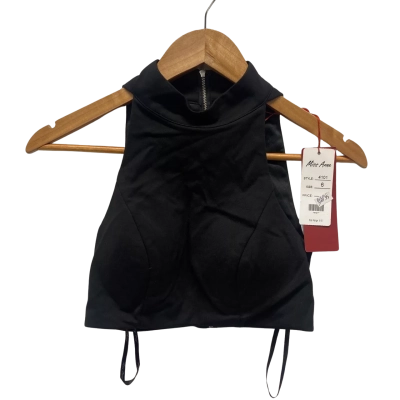 Miss Anne Womens  Size 6 Bralette Black  
