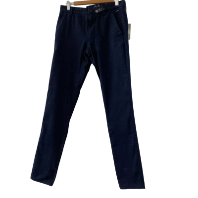 INDUSTRIE AUSTRALIA Men’s The Slim Comfort Cuba Chino Size 28" Chinos Navy Blue (**Brand New** with tag RRP $89.95)