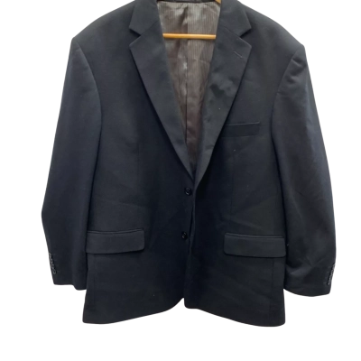  Mens Suit Jacket Black  / Grey 