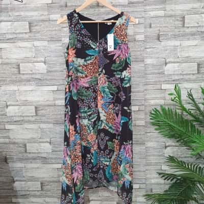 Rockmans Womens  Size 8 Casual Dress / Maxi Dress Floral / Multicoloured 