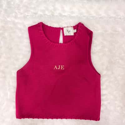 Pink Aje. Top size S
