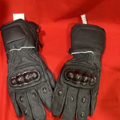 TORQUE leather motorcycle gloves size M
