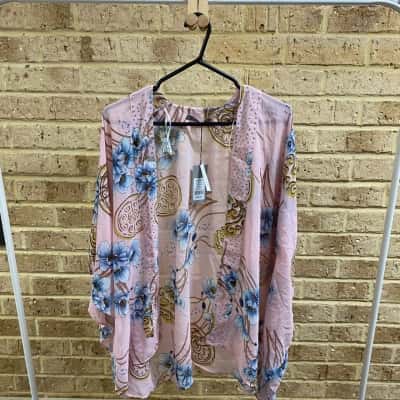 Katies Womens 3Q sleeve kimono Size M / S 