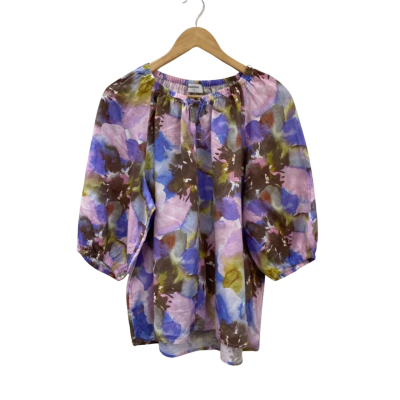 Sussan Womens  Size 14 3/4 Sleeve Top Multicoloured 