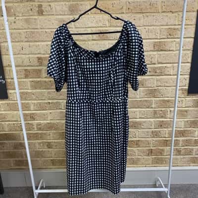 City Chic Womens DRESS CHECK ME OUT Size M 