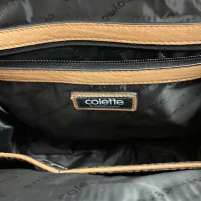 Colette Hayman Women’s Brown Handbag with Shoulder Strap