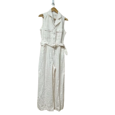 BNWT The Fated Womens Size 10 Jumpsuit Cream / Peach 