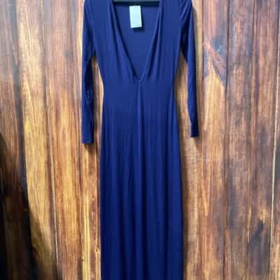 Kookai Size 10 Navy Blue dress new 