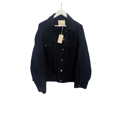 Nude Lucy Womens  Size L / M Denim Jacket Black  