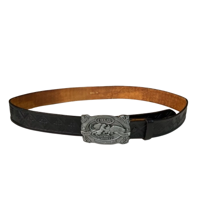 Cougar Bourbon Whiskey Belt & 3 Buckles