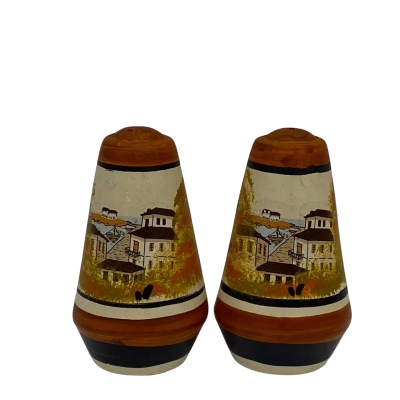 Ceramic Salt & Paper Shakers 
