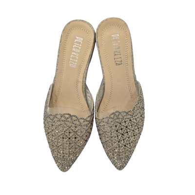 Womens Peter Keiza Sparkly Slip On Shoes