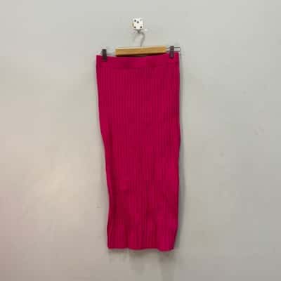 Preview Womens  Size S Stretch Tube Skirt Magenta Pink 
