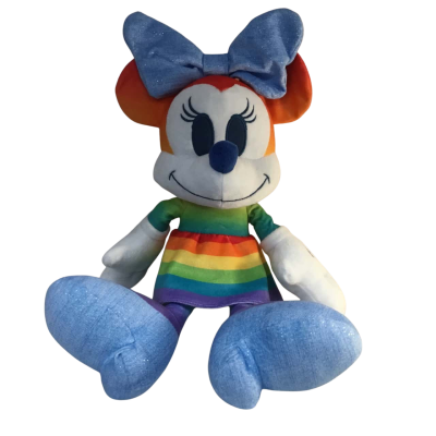 Disney Rainbow Minnie Plush Toy