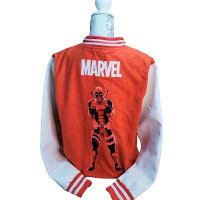 Coca-Cola Limited Edition Marvel Deadpool Varsity Jacket Unisex Medium M. 