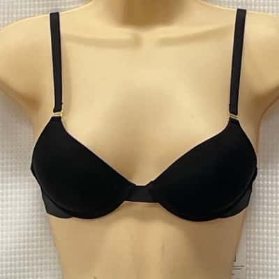 Cherries Womens  Size 2.5 Bra Black  