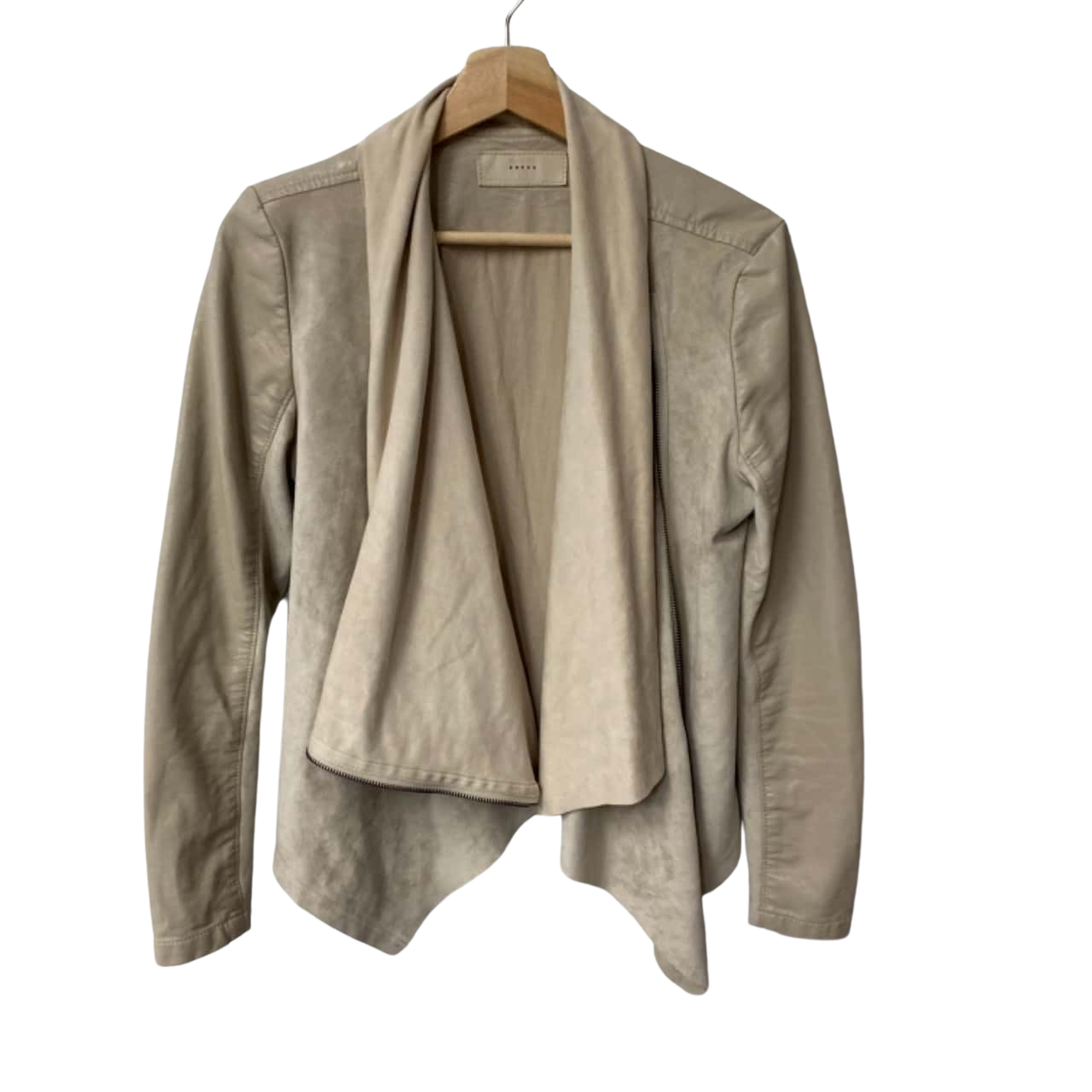Blanknyc Womens Size S Leather Cream (s)