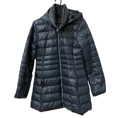 Andrew Marc/ Marc New York Mens Size M Hooded Puffer Jacket Black  