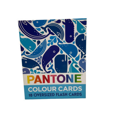 Pantone Colour Cards - 18 Oversized Flash Cards