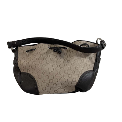 Oroton Womens Handbag Beige / Black  
