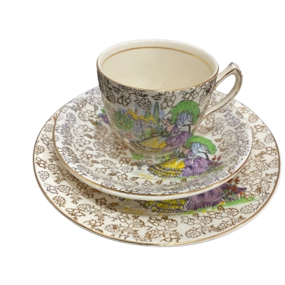 Winterton Longton Tea Set Trio