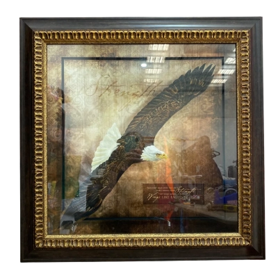 Isaiah 40:31 “They That Wait” Framed Print 