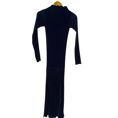 L’idée Womens  Size 6 Formal Dress Navy Blue 