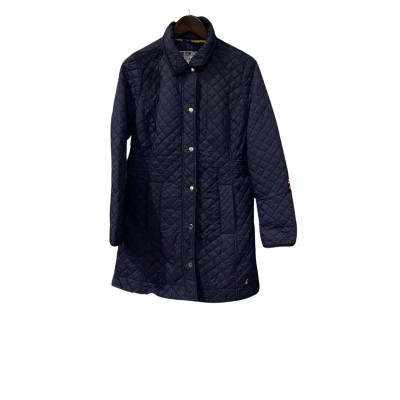 Joules Womens  Size 12 Parka Navy Blue 