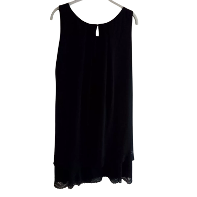  Womens  Dream Diva Sleeveless Dress Size 18 Navy Blue 