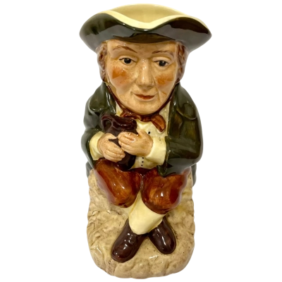 Tony Wood Staffordshire Toby Jug – Seated Man Character Jug
