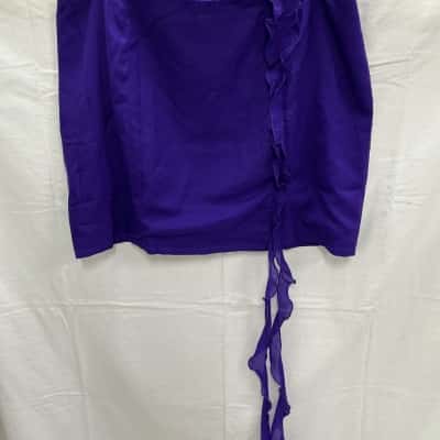 Pepper Mayo  Womens  Size 18 Mini Skirt Purple 