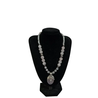 ****REDUCED**** 925 Rose Quartz Necklace 