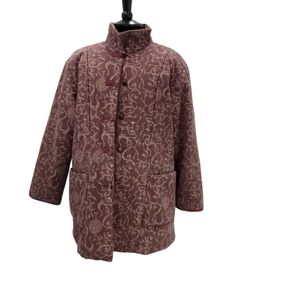  Womens  Size XXL Winter Coat Maroon 