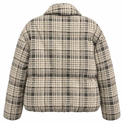 Ava & Ever Plaid Puffer Jacket - Size 8