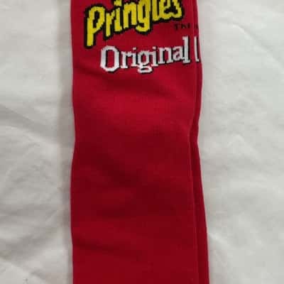 Original Pringles Can Socks Unisex Size 6-13