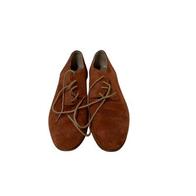 Habbot Orange brogue shoes 