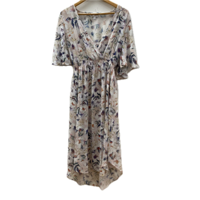 Witchery Womens Dress Size 14 Multicoloured / White 