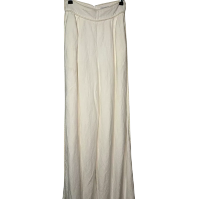 Mackenzie Mode Size 6 Wide Leg Off White / White Pants 