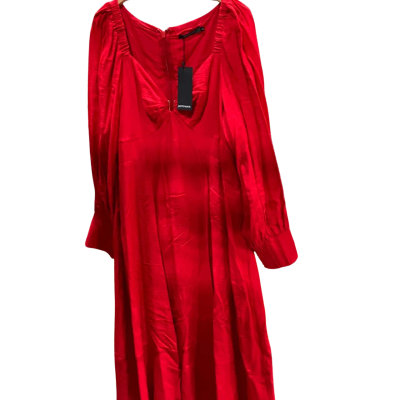 Portmans Womens  Size 18 Long Sleeve Dress Red 