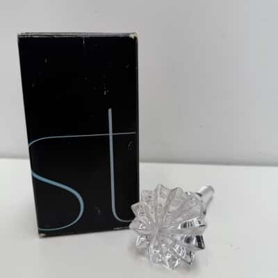 NEW - Stuart Crystal Starburst Bottle Stopper