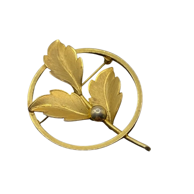 Ecco’s Gold plated brooch 