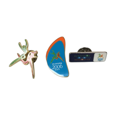 Melbourne 2006 Olympic Pins x 3
