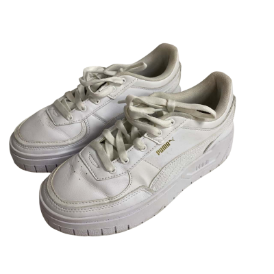 Puma Womens  Size 8 Cali Dream Leather Sneakers White