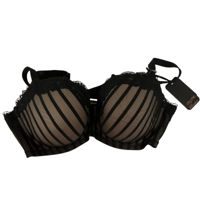 City Chic FIFI CT Bra Size 18D Black Lace | Brand New | RRP $79.95